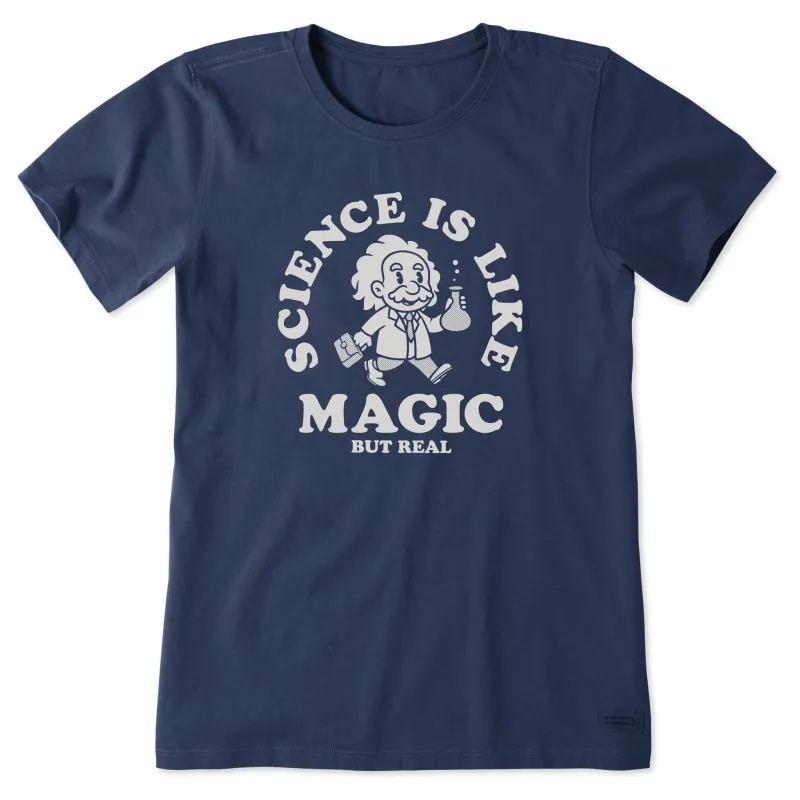 Women's Science is Like Magic Short Sleeve Tee sold by Life is Good