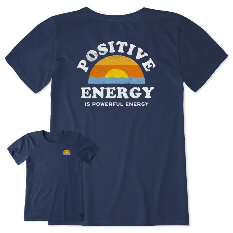 Women's Positive Energy Sunset Short Sleeve Tee sold by Life is Good