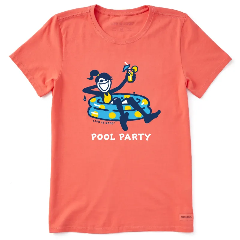 Women's Jackie Pool Party Short Sleeve Tee sold by Life is Good