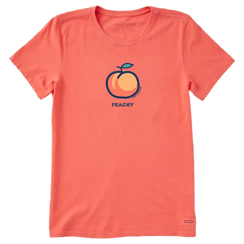 Women's Peachy Short Sleeve Tee sold by Life is Good