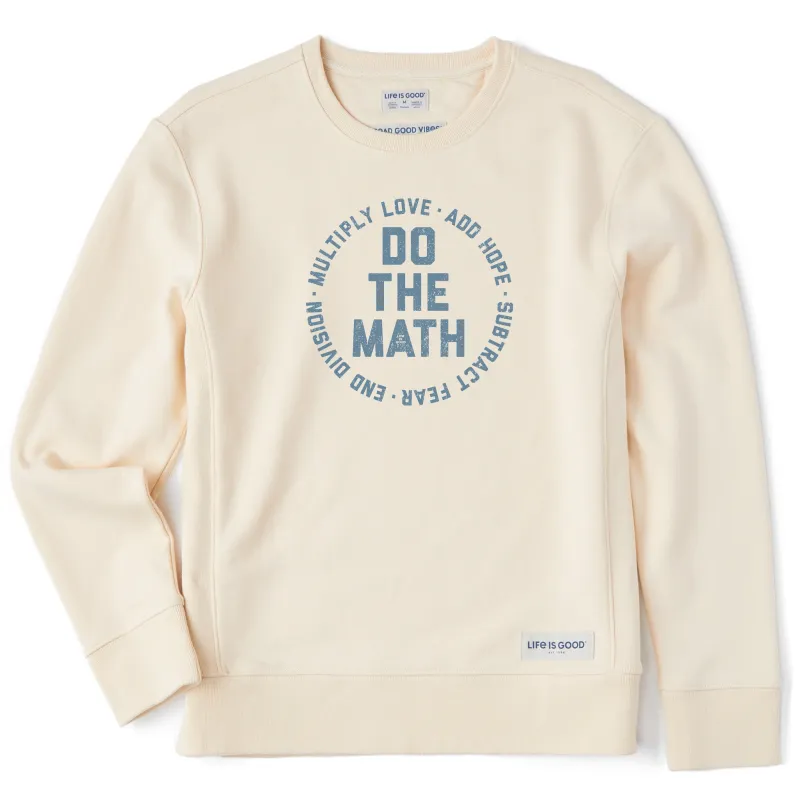 Women's LIG Do The Math Simply True Crew sold by Life is Good