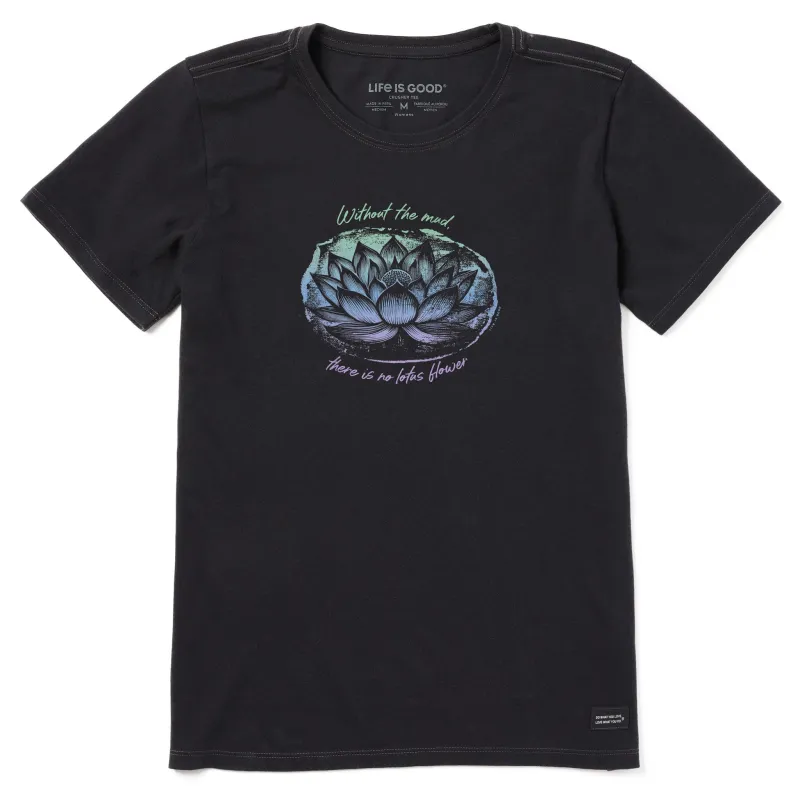 Women's No Mud No Flower Short Sleeve Tee sold by Life is Good