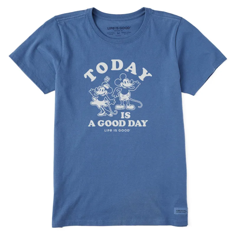 Women's Today is a Good Day Willie Short Sleeve Tee sold by Life is Good