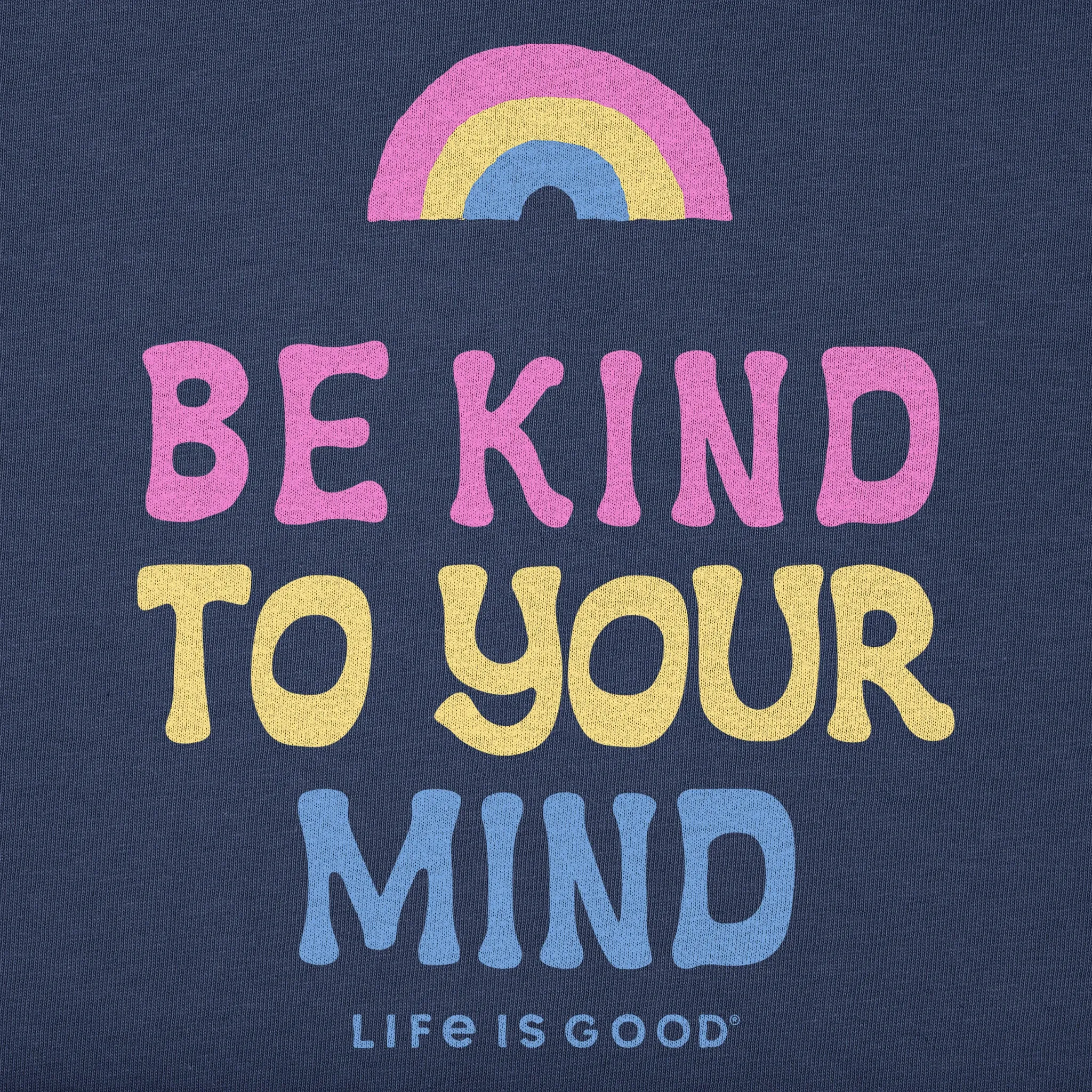 Women's Be Kind to Your Mind Short Sleeve Tee sold by Life is Good product image thumbnail 4