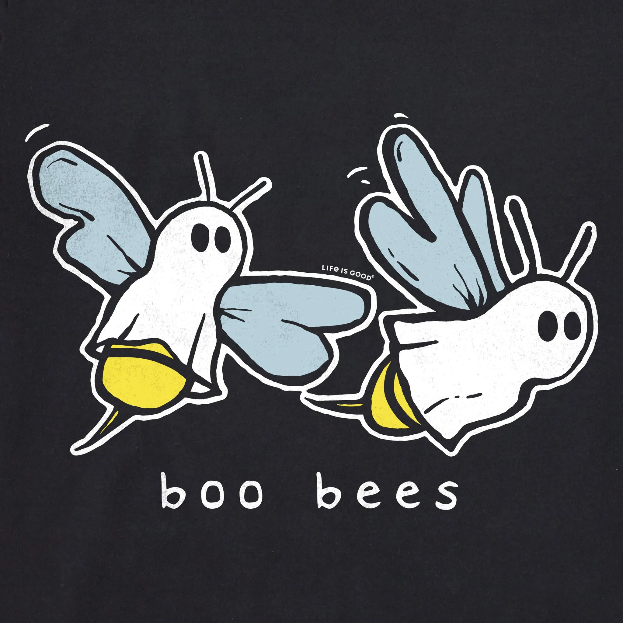 Women's Boo Bees Short Sleeve Crusher Boxy Tee sold by Life is Good product image thumbnail 2