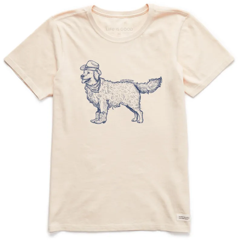 Women's Pen and Ink Golden Short Sleeve Crusher Tee sold by Life is Good