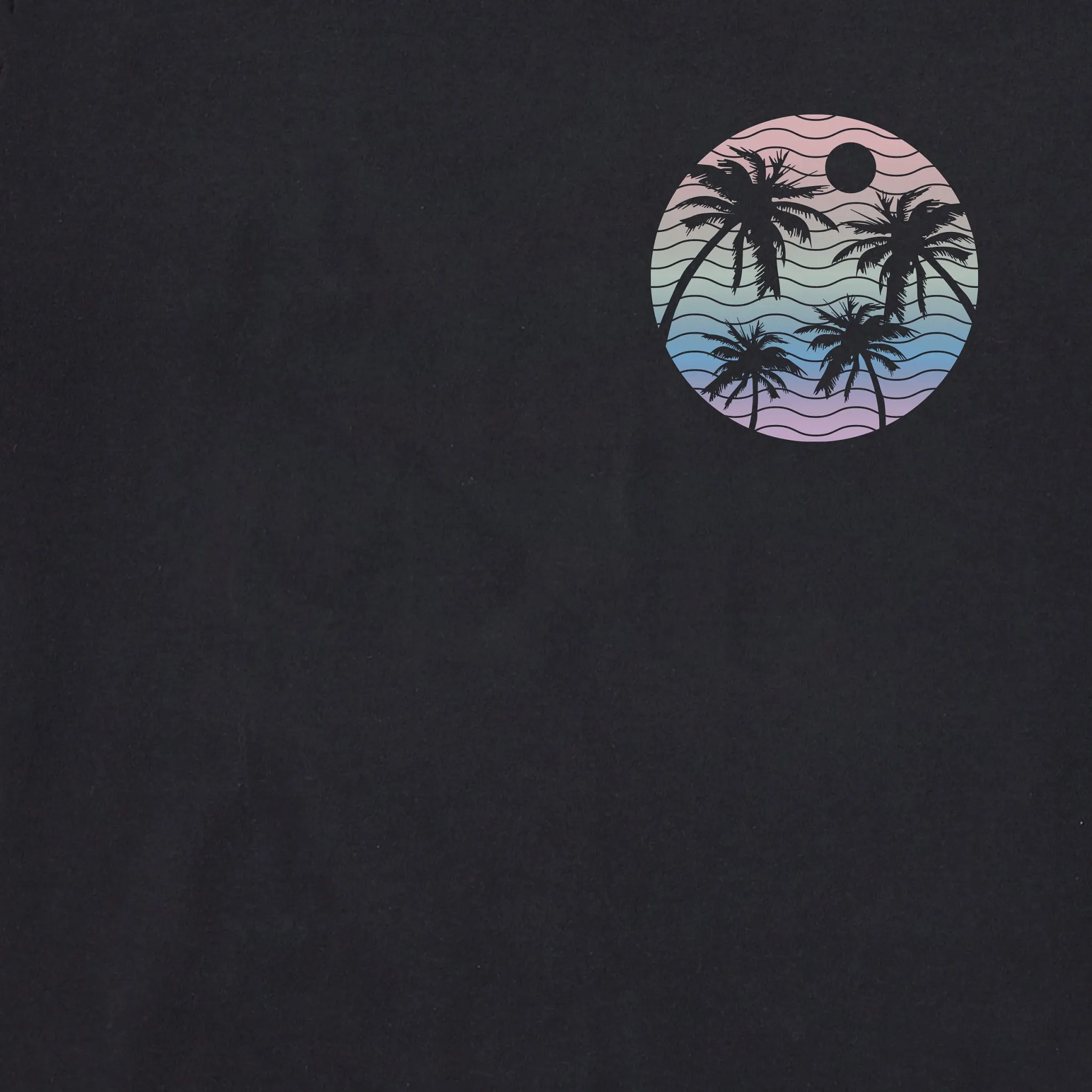 Women's Here Comes the Sun Palm Trees Short Sleeve Tee sold by Life is Good product image thumbnail 3