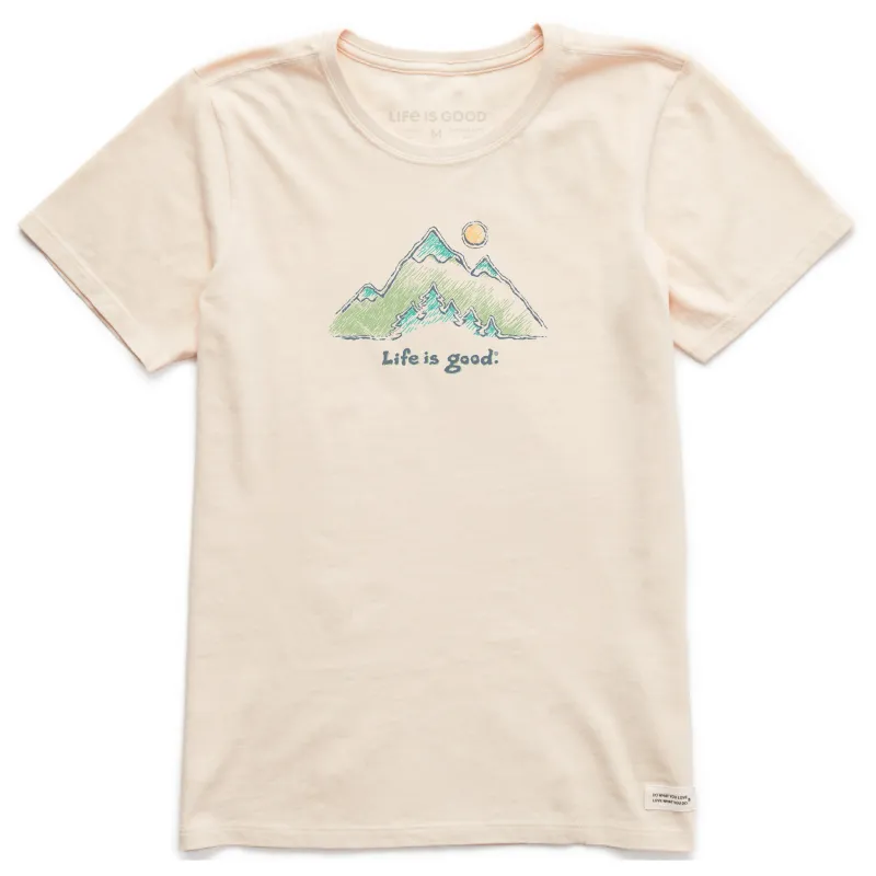 Women's Green Mountains Short Sleeve Tee sold by Life is Good