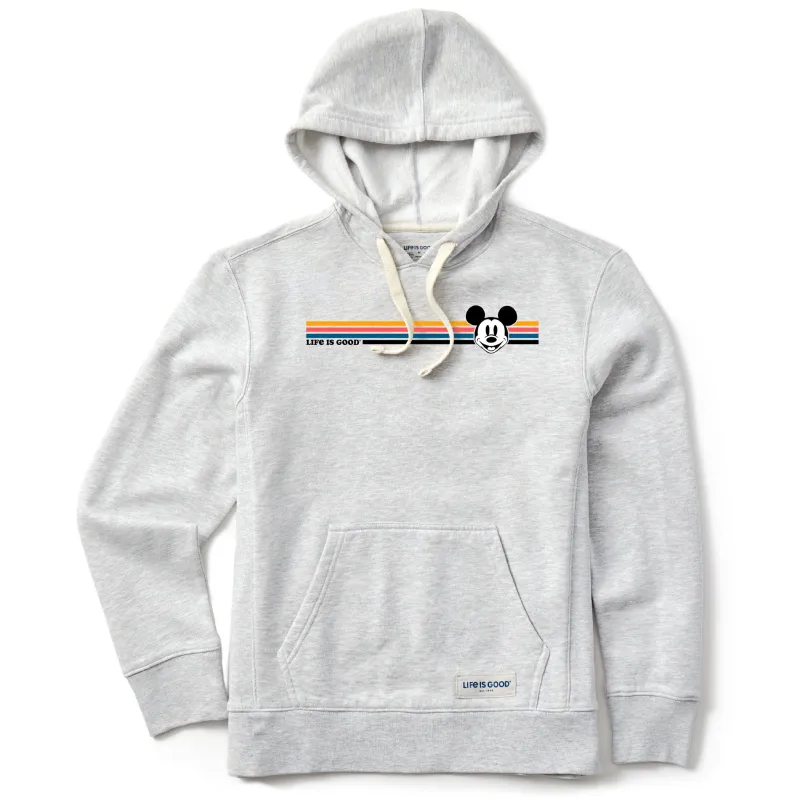 Women's Willie Stripe Simply True Fleece Hoodie sold by Life is Good