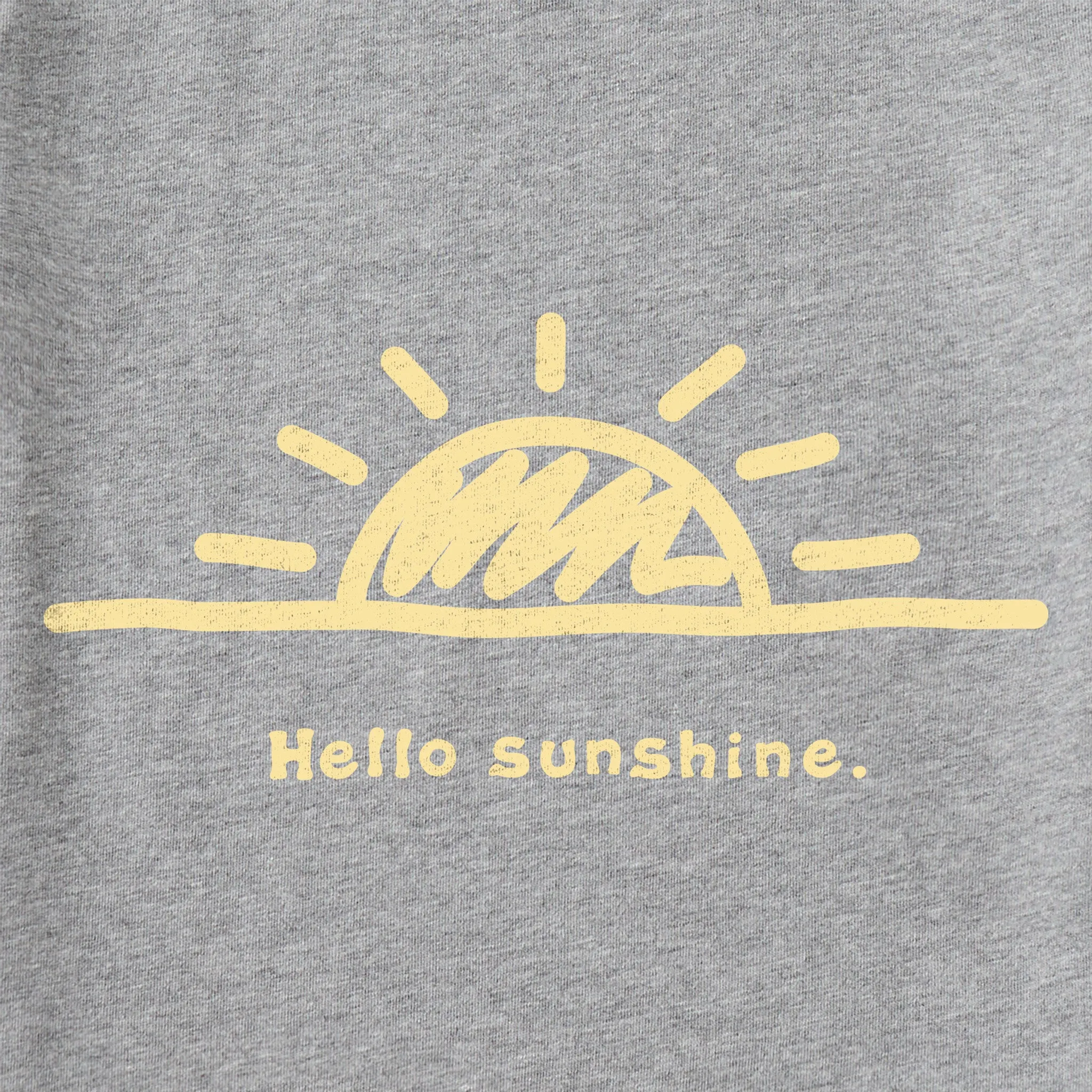 Women's Vintage Hello Sunshine Short Sleeve Crusher Tee sold by Life is Good product image thumbnail 2
