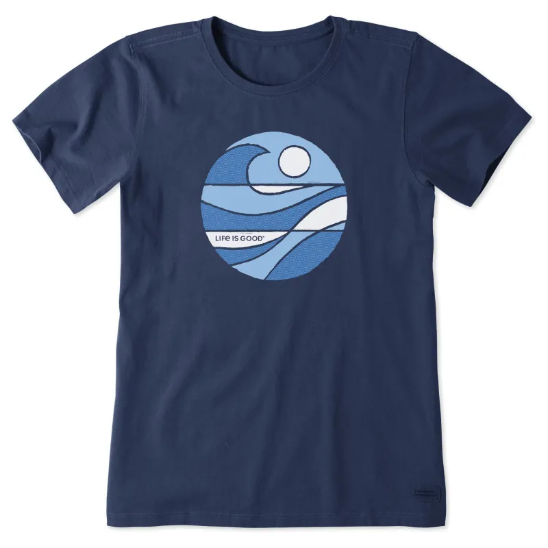 Women's Tidal Sunset Short Sleeve Tee made by Life is Good