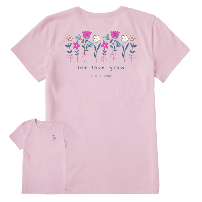 Women's Flower Bouquet Short Sleeve Tee sold by Life is Good