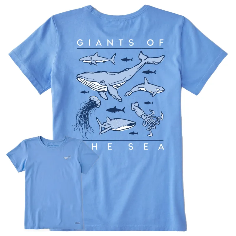 Women's Giants of the Sea Short Sleeve Tee sold by Life is Good