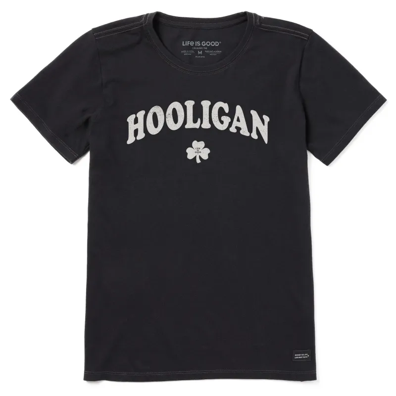 Women's Hooligan Clover Short Sleeve Tee sold by Life is Good