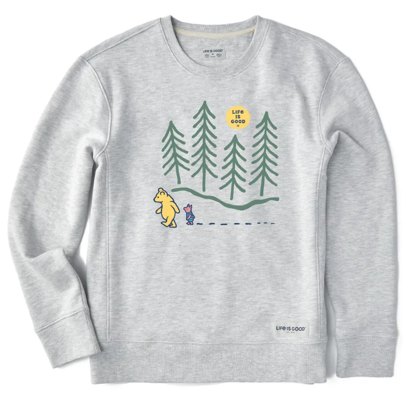 Women's Winnie Hiking Through the Woods Simply True Crew sold by Life is Good