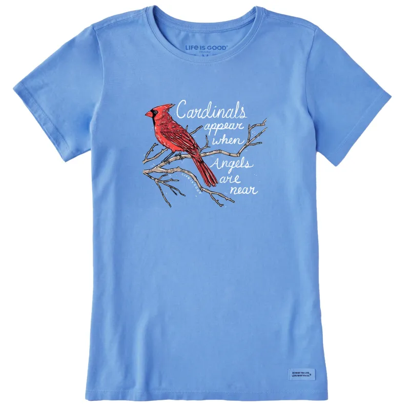 Women's Cardinals Appear Short Sleeve Crusher Tee sold by Life is Good