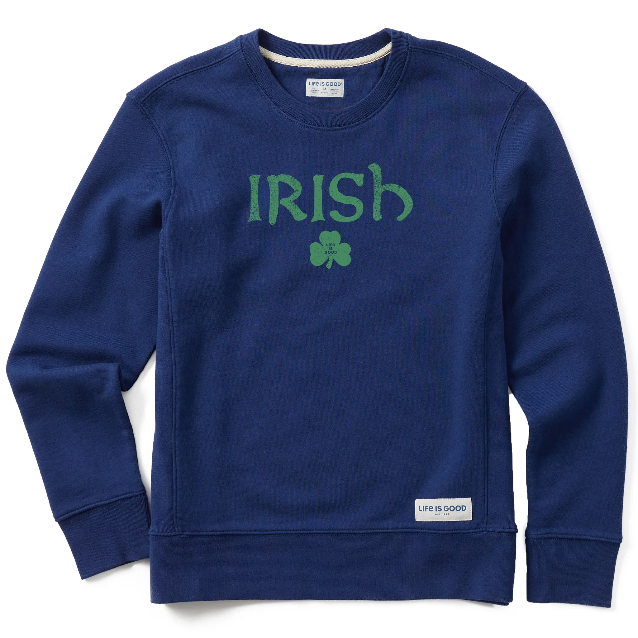 Women's Irish Clover 2 Simply True Crew sold by Life is Good
