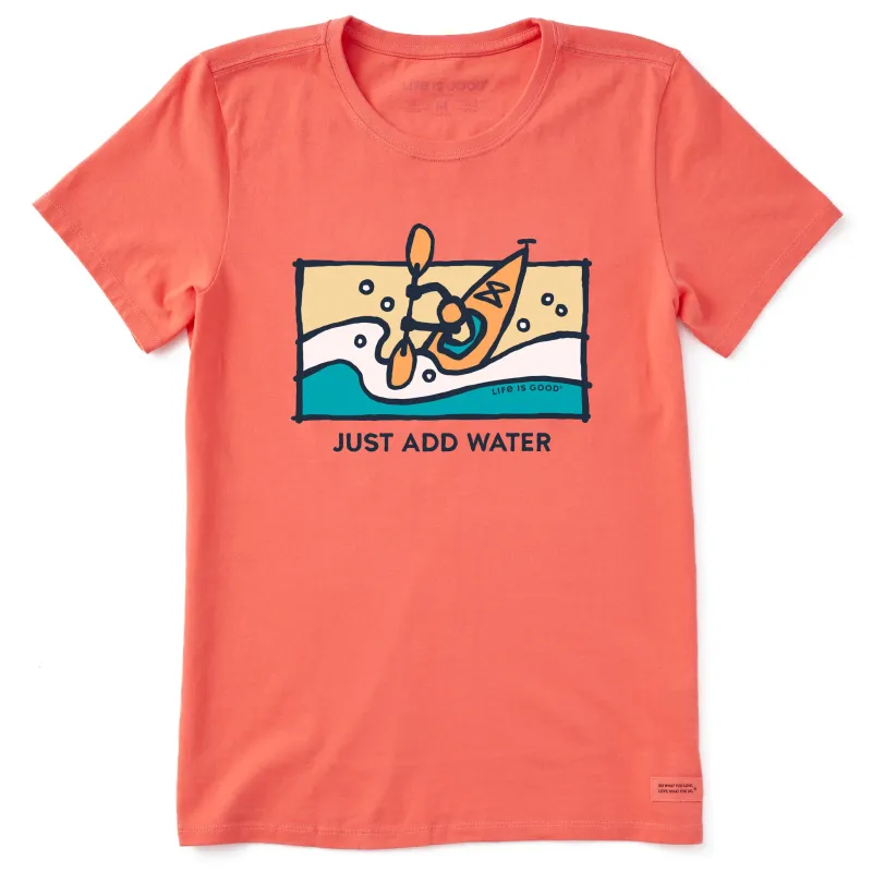 Women's Just Add Water Rapids Short Sleeve Tee sold by Life is Good