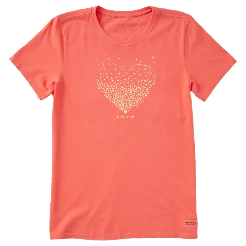 Women's Cool Love Short Sleeve Crusher Tee sold by Life is Good
