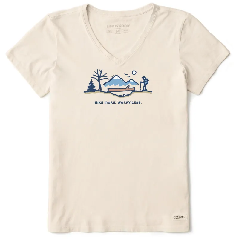 Women's Log Bridge Vista Hike More Short Sleeve Vee sold by Life is Good