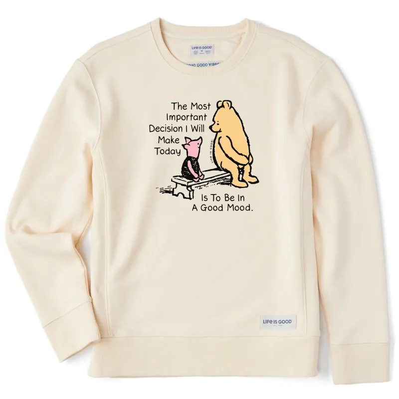 Women's Winnie & P Good Mood Simply True Crew sold by Life is Good
