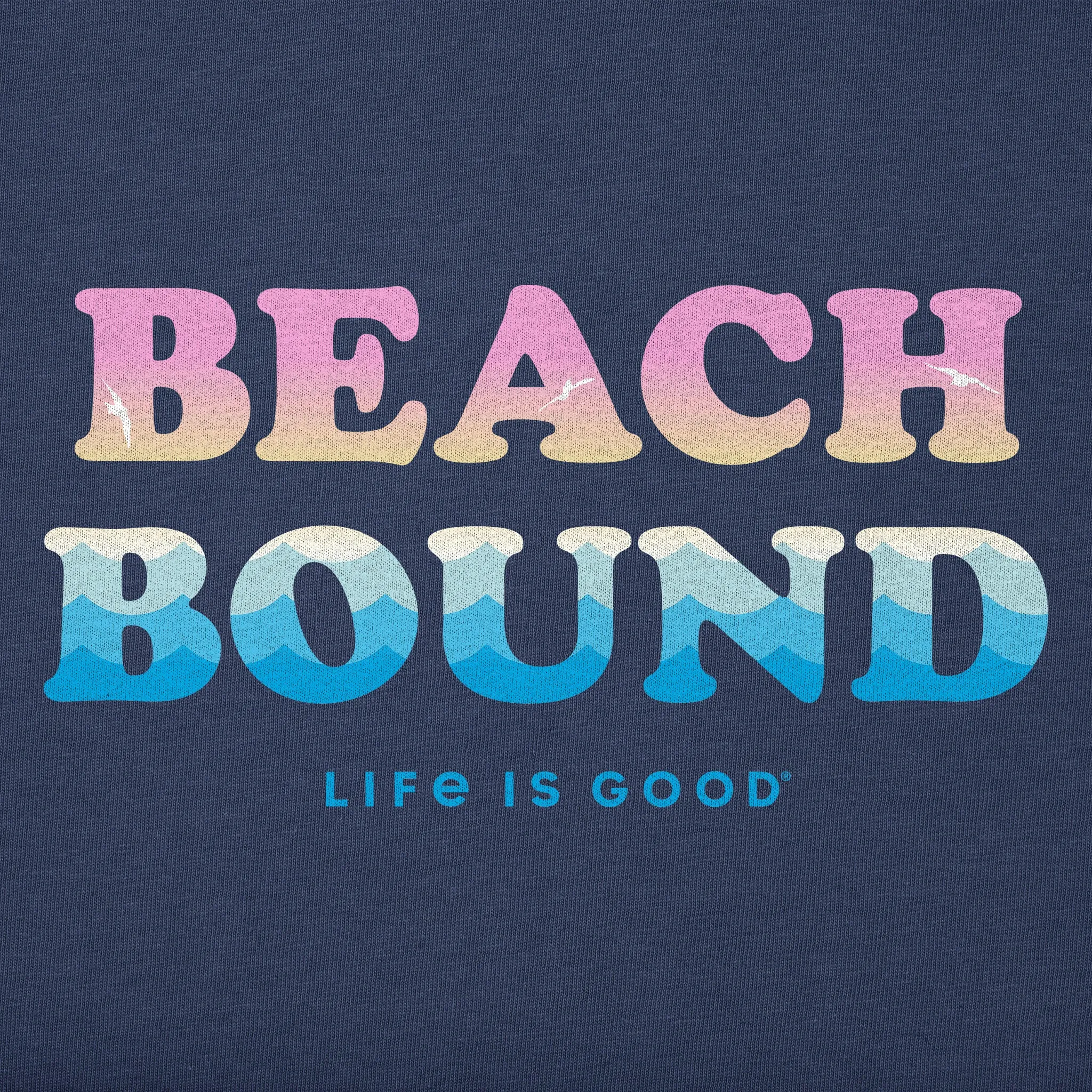 Women's Beach Bound Sunset Short Sleeve Crusher Boxy Tee sold by Life is Good product image thumbnail 4