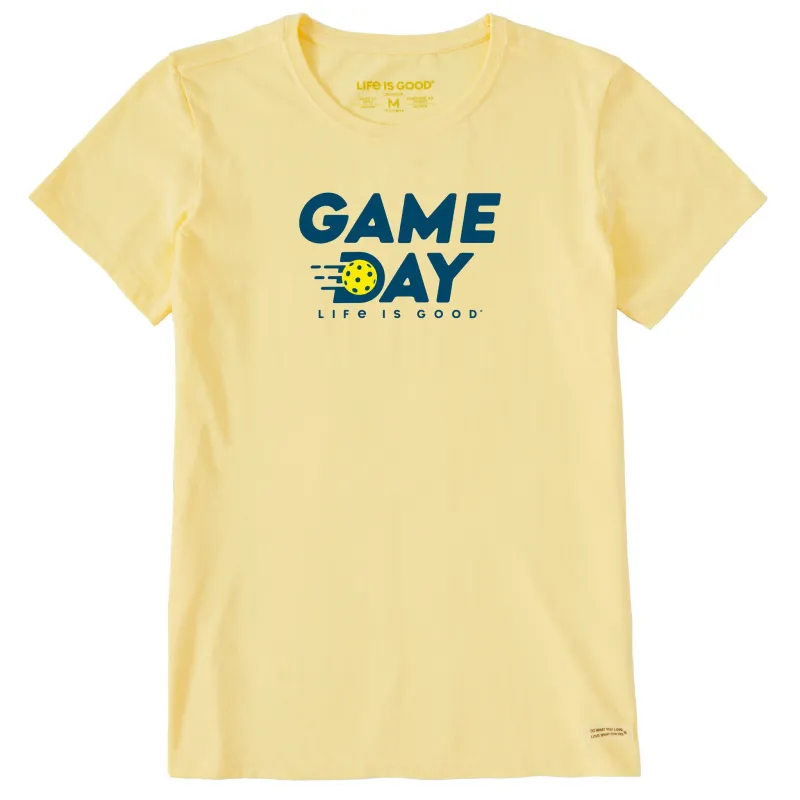 Women's Wordsmith Pickle Game Day Short Sleeve Tee sold by Life is Good