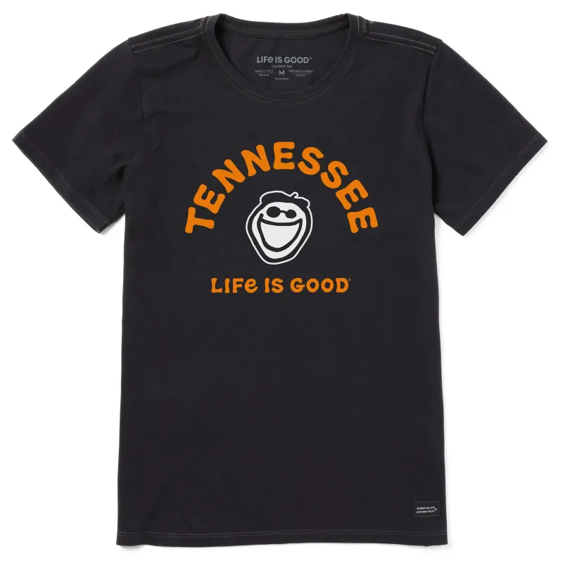 Women's Jake Tennessee Short Sleeve Crusher Tee sold by Life is Good
