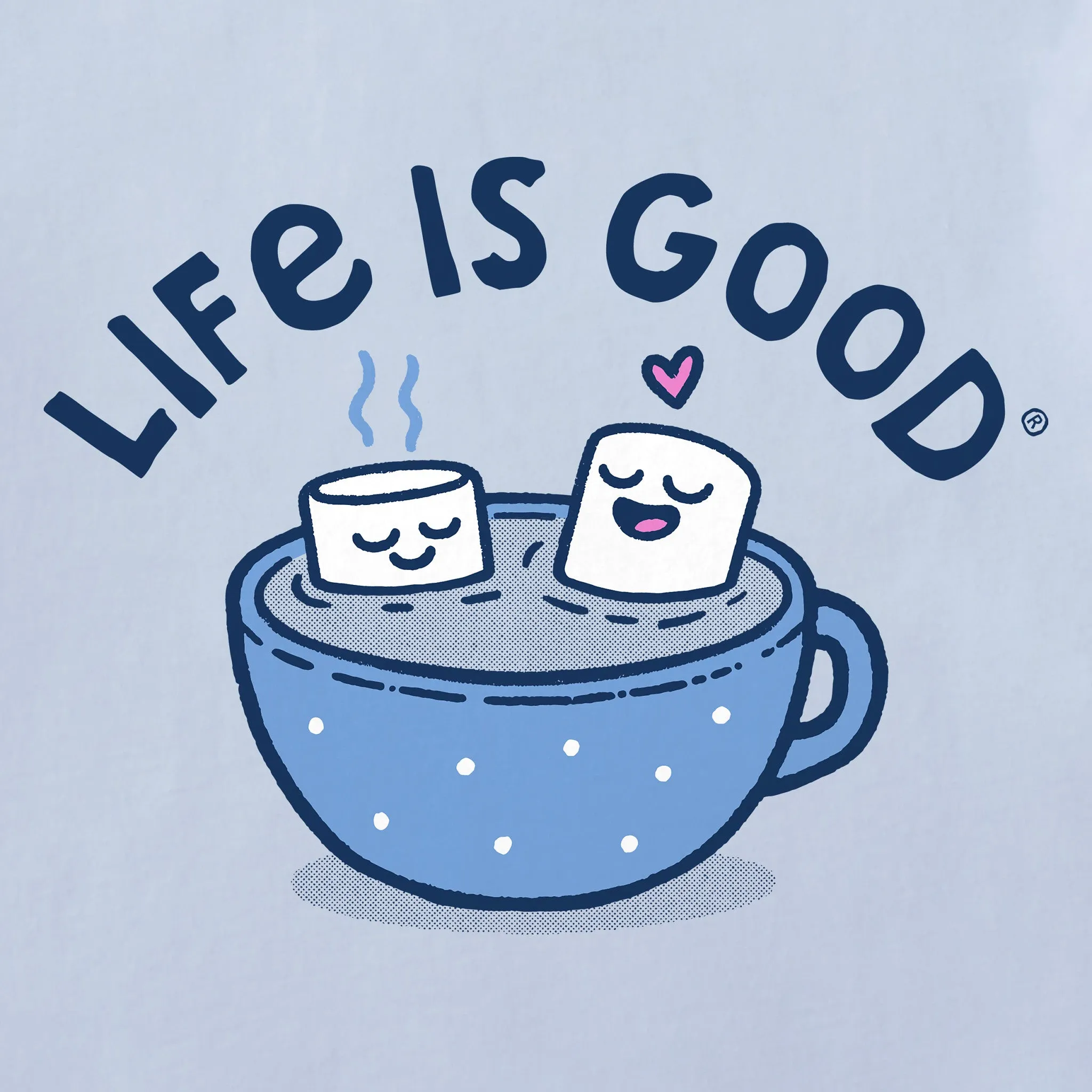 Women's Cocoa Time Long Sleeve Crusher Tee sold by Life is Good product image thumbnail 4