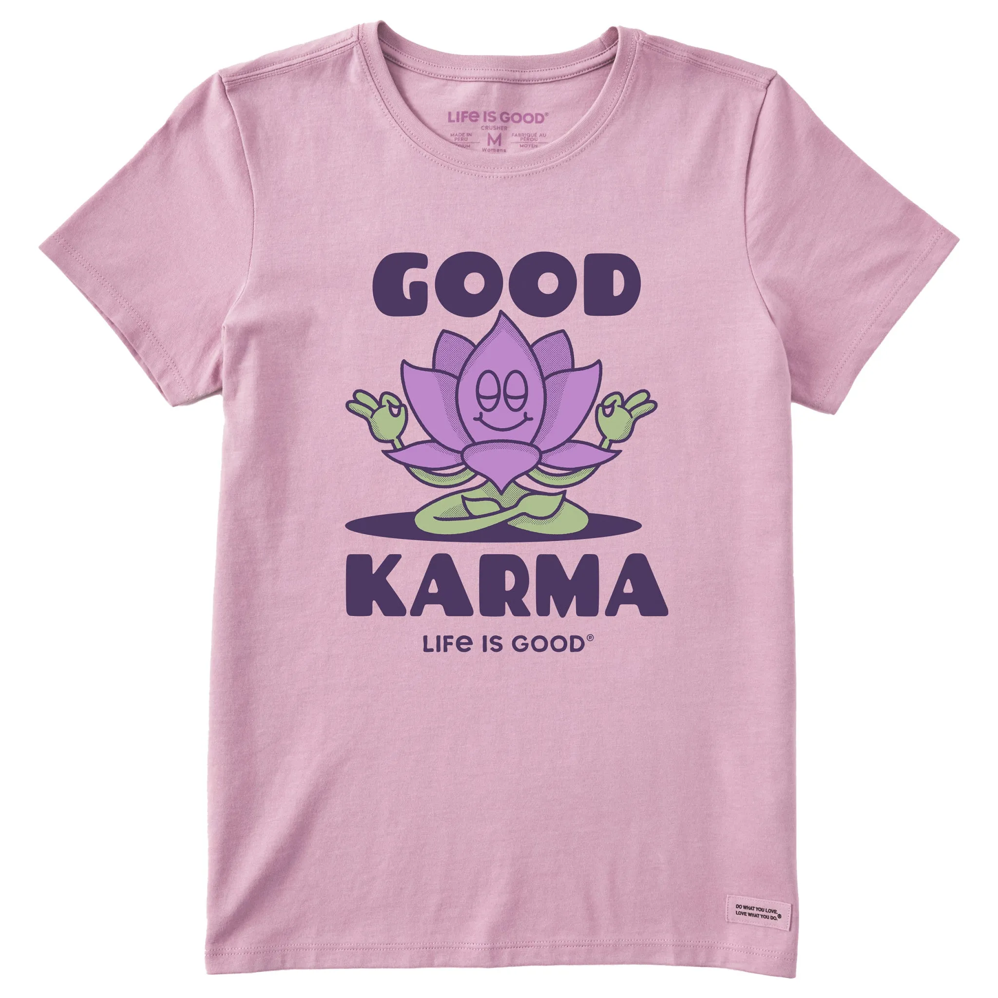 Women's Good Karma Lotus Short Sleeve Tee sold by Life is Good product image thumbnail 3