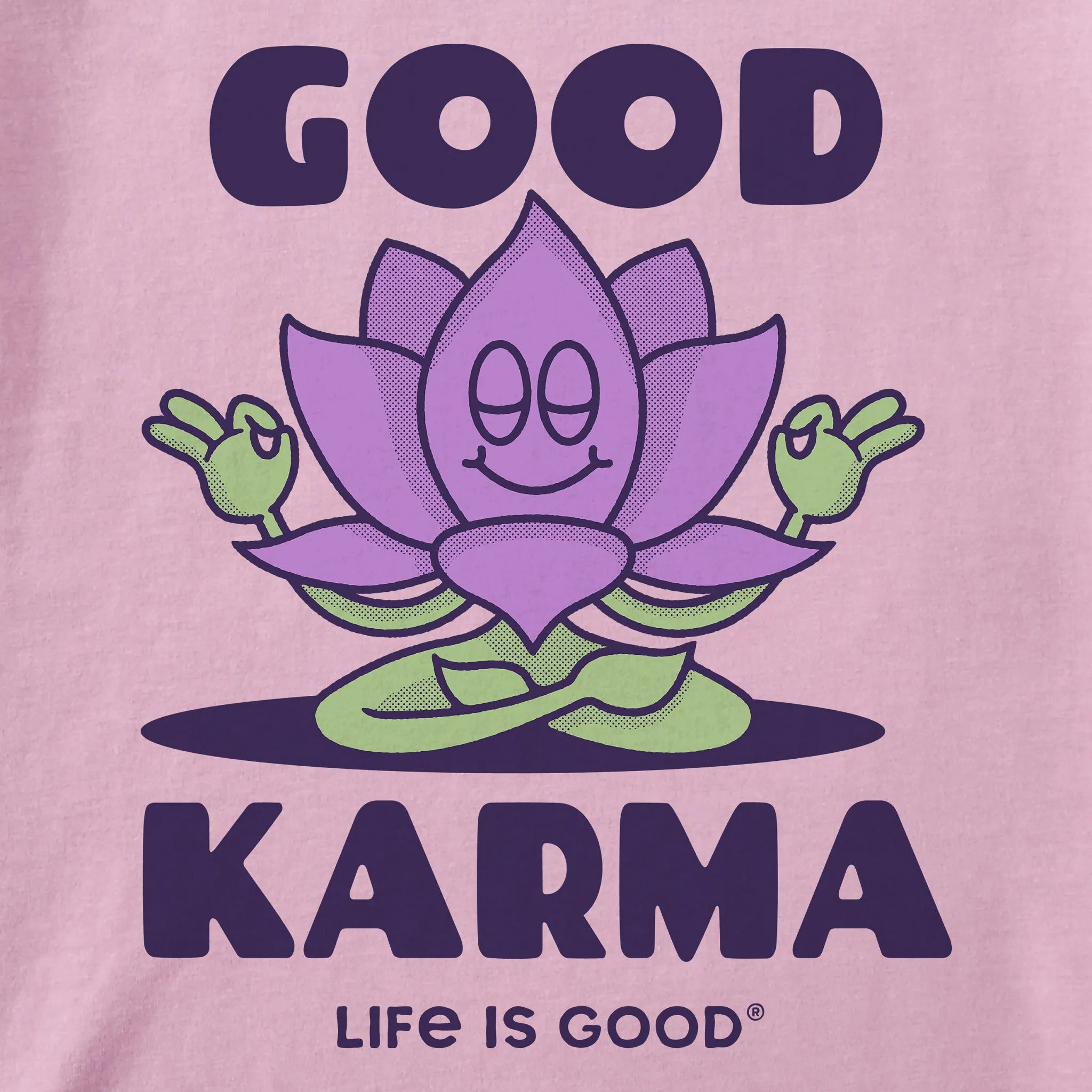 Women's Good Karma Lotus Short Sleeve Tee sold by Life is Good product image thumbnail 2