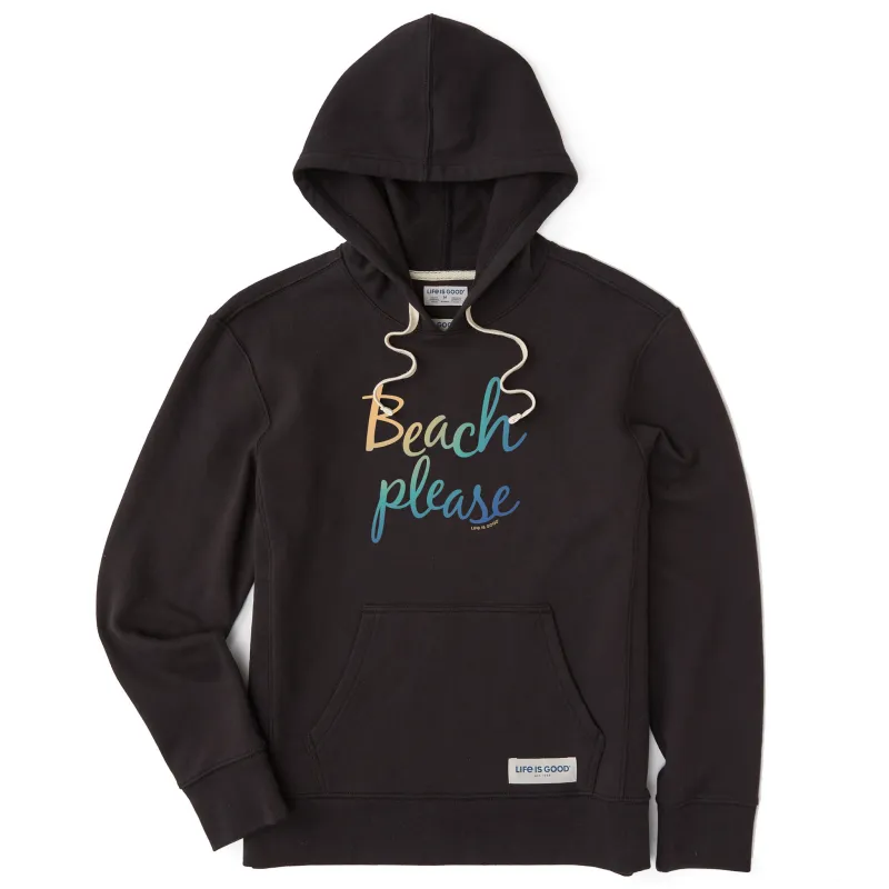 Women's Beach Please Simply True Fleece Hoodie sold by Life is Good