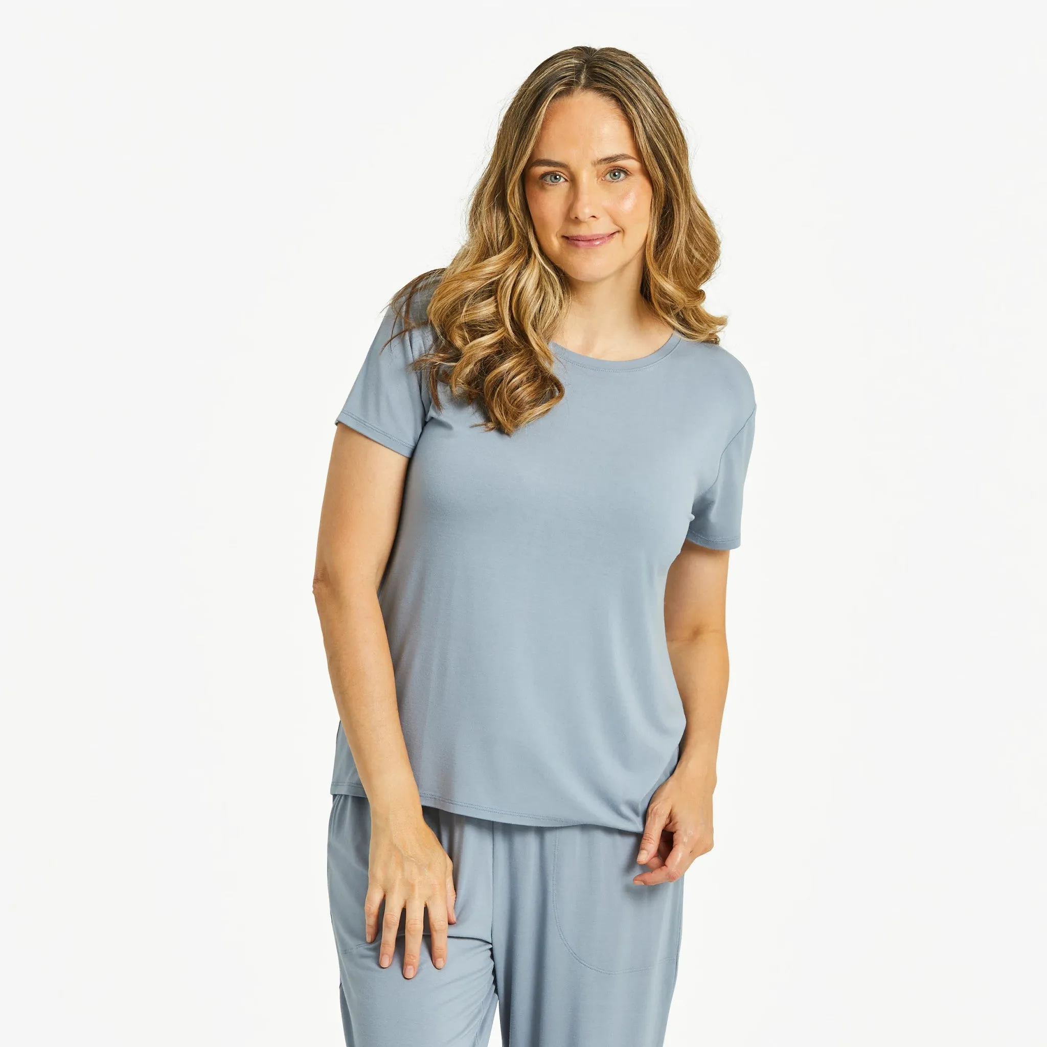 Women's Solid Lightweight Sleep Tee sold by Life is Good product image thumbnail 4