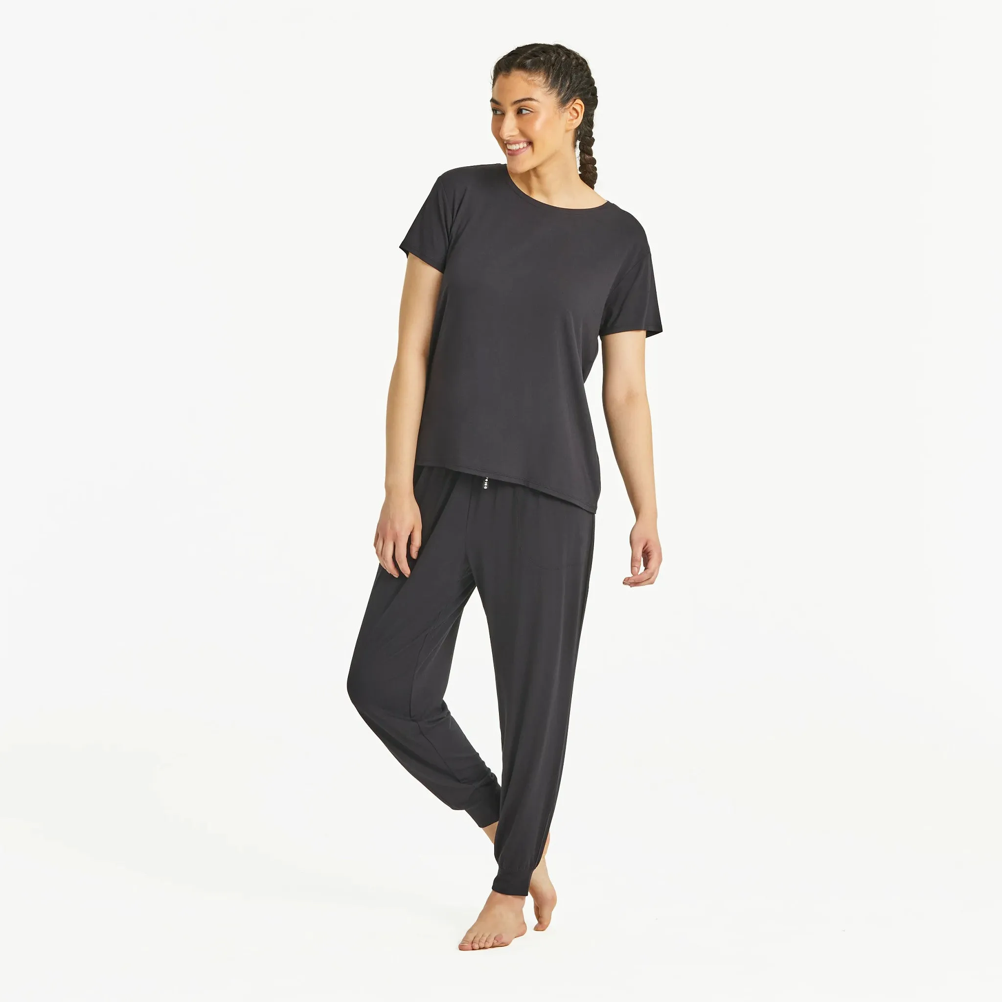 Women's Solid Lightweight Sleep Tee sold by Life is Good product image thumbnail 3