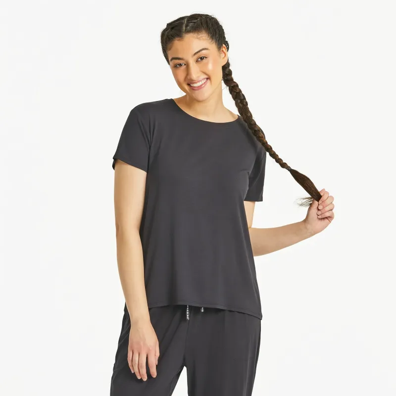 Women's Solid Lightweight Sleep Tee sold by Life is Good