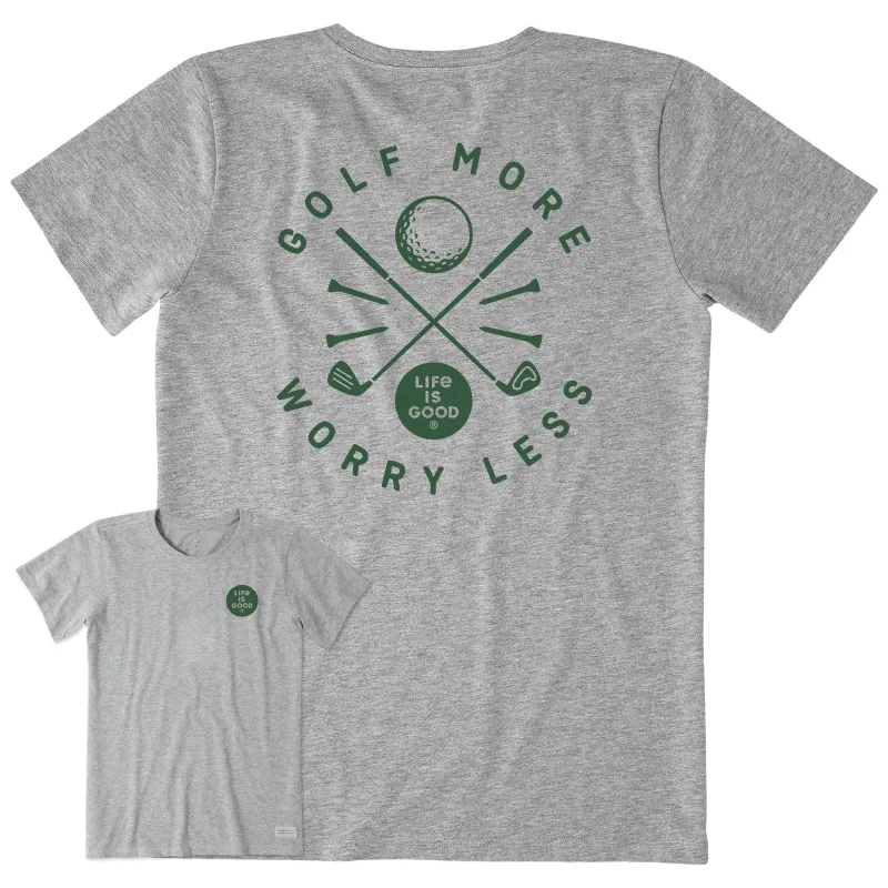 Women's Golf More Short Sleeve Crusher Tee sold by Life is Good