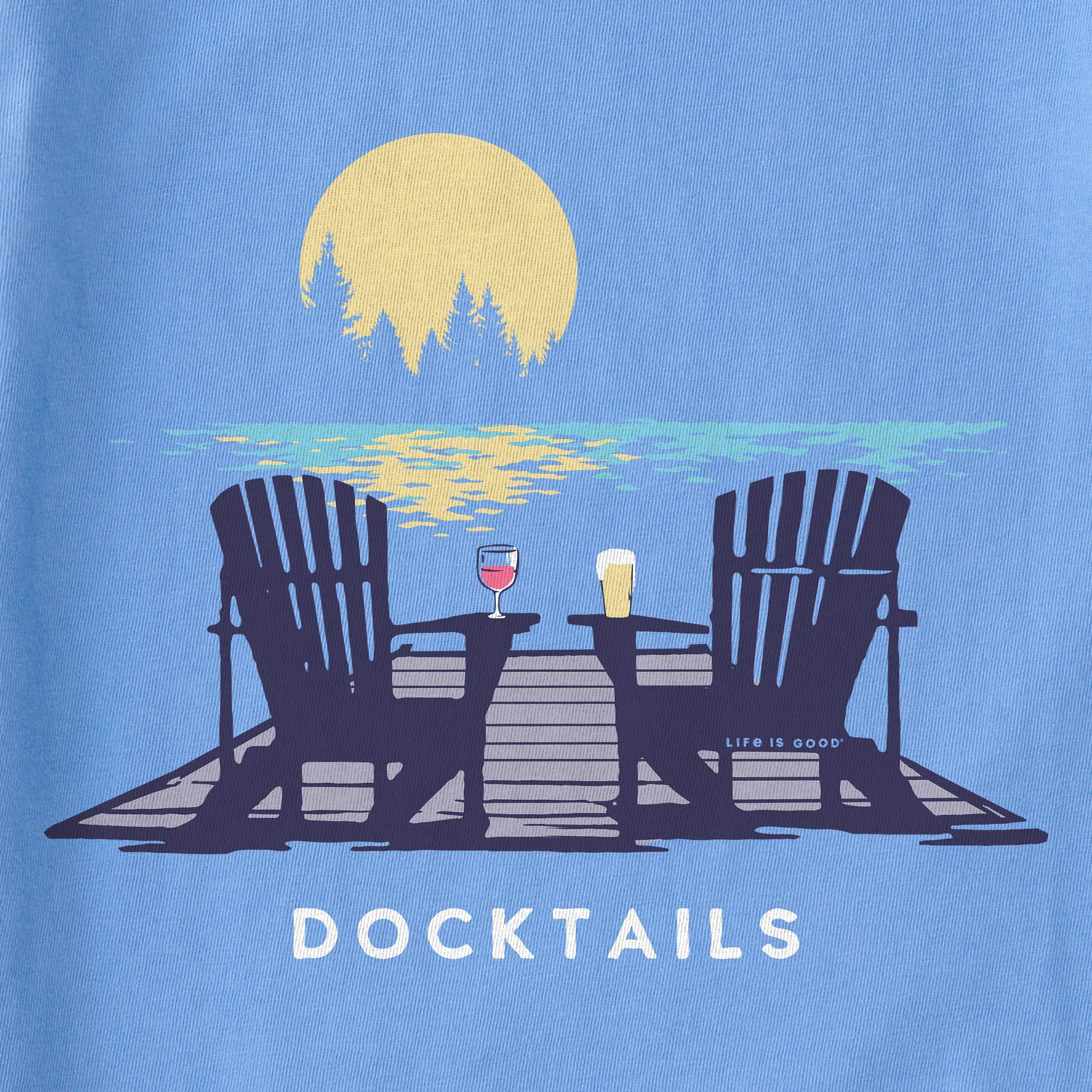 Women's Docktails Adirondacks Short Sleeve Tee sold by Life is Good product image thumbnail 2