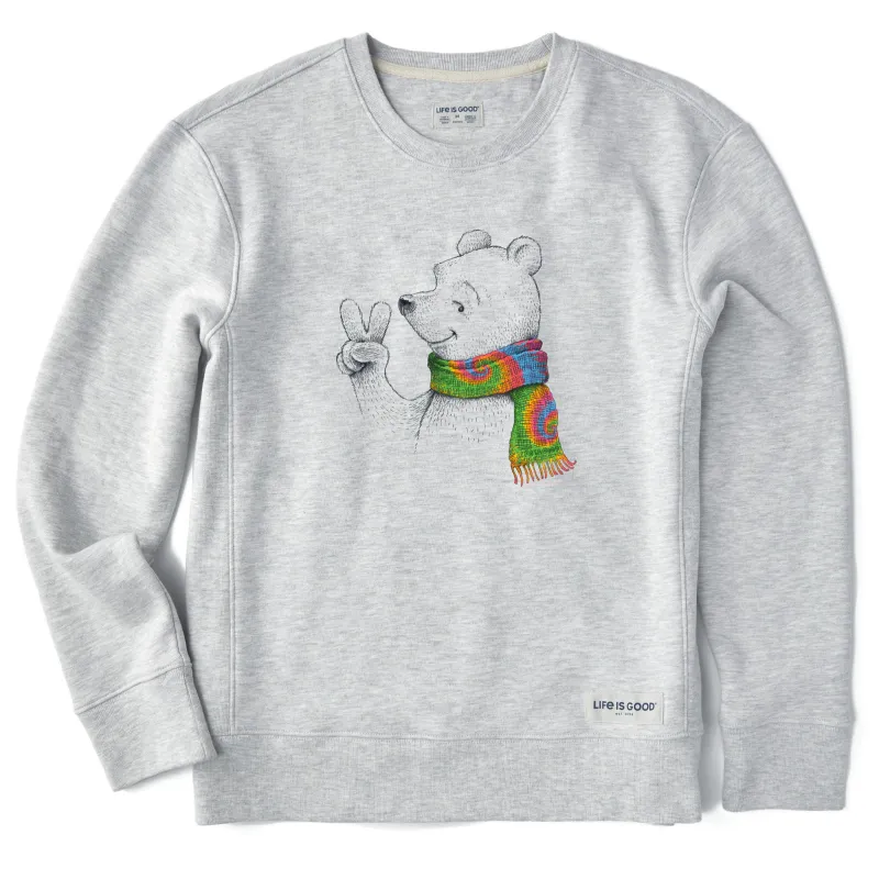 Women's Peaceful Winnie Simply True Crew sold by Life is Good