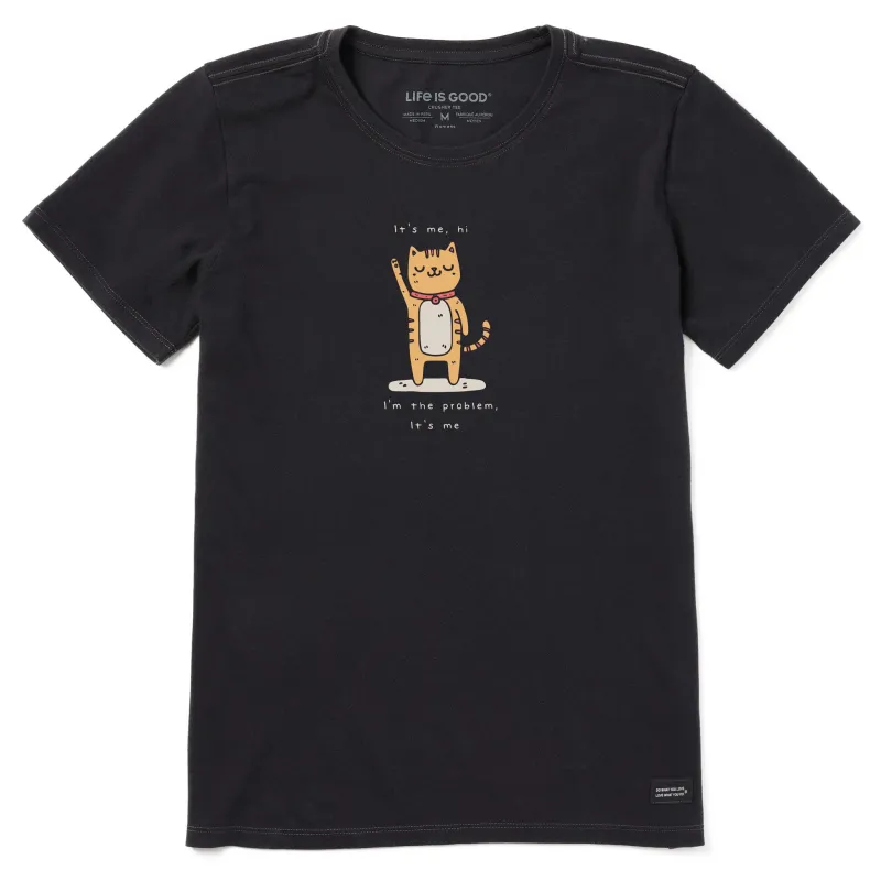 Women's Cat I'm the Problem Short Sleeve Tee sold by Life is Good