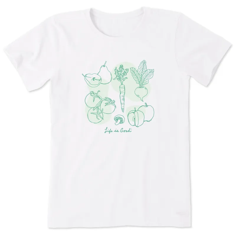 Women's Delicate Plant Medley Short Sleeve Tee sold by Life is Good