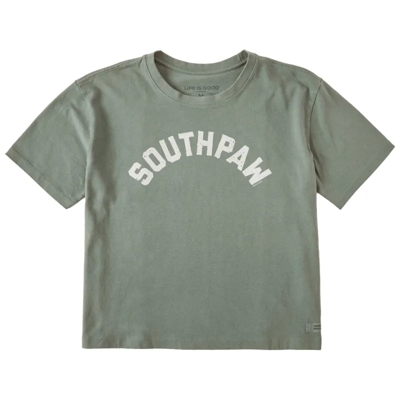Women's Southpaw Short Sleeve Crusher Boxy Tee sold by Life is Good