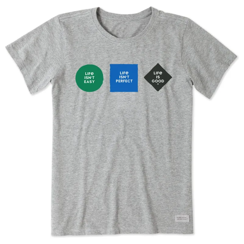 Women's Degrees of Difficulty Short Sleeve Crusher Tee made by Life is Good