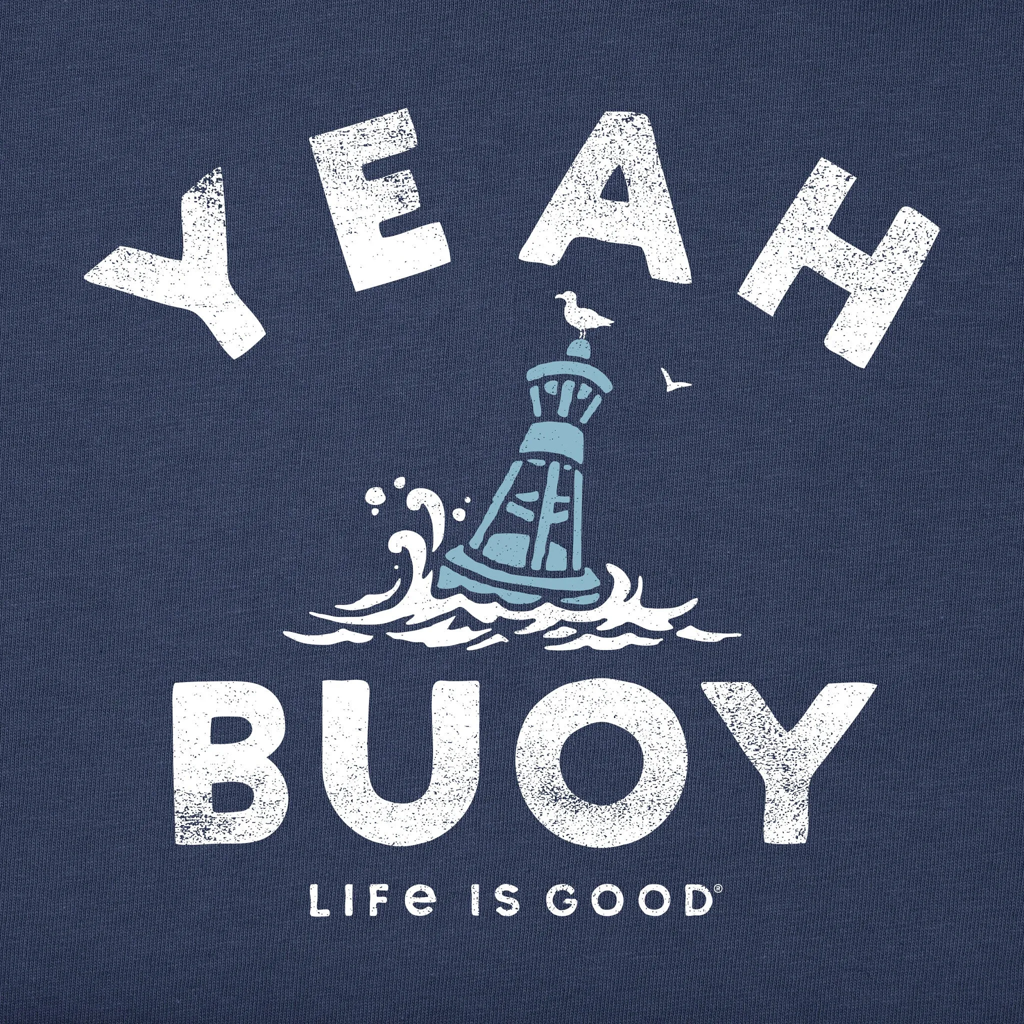 Women's Yeah Buoy Short Sleeve Crusher Tee sold by Life is Good product image thumbnail 2