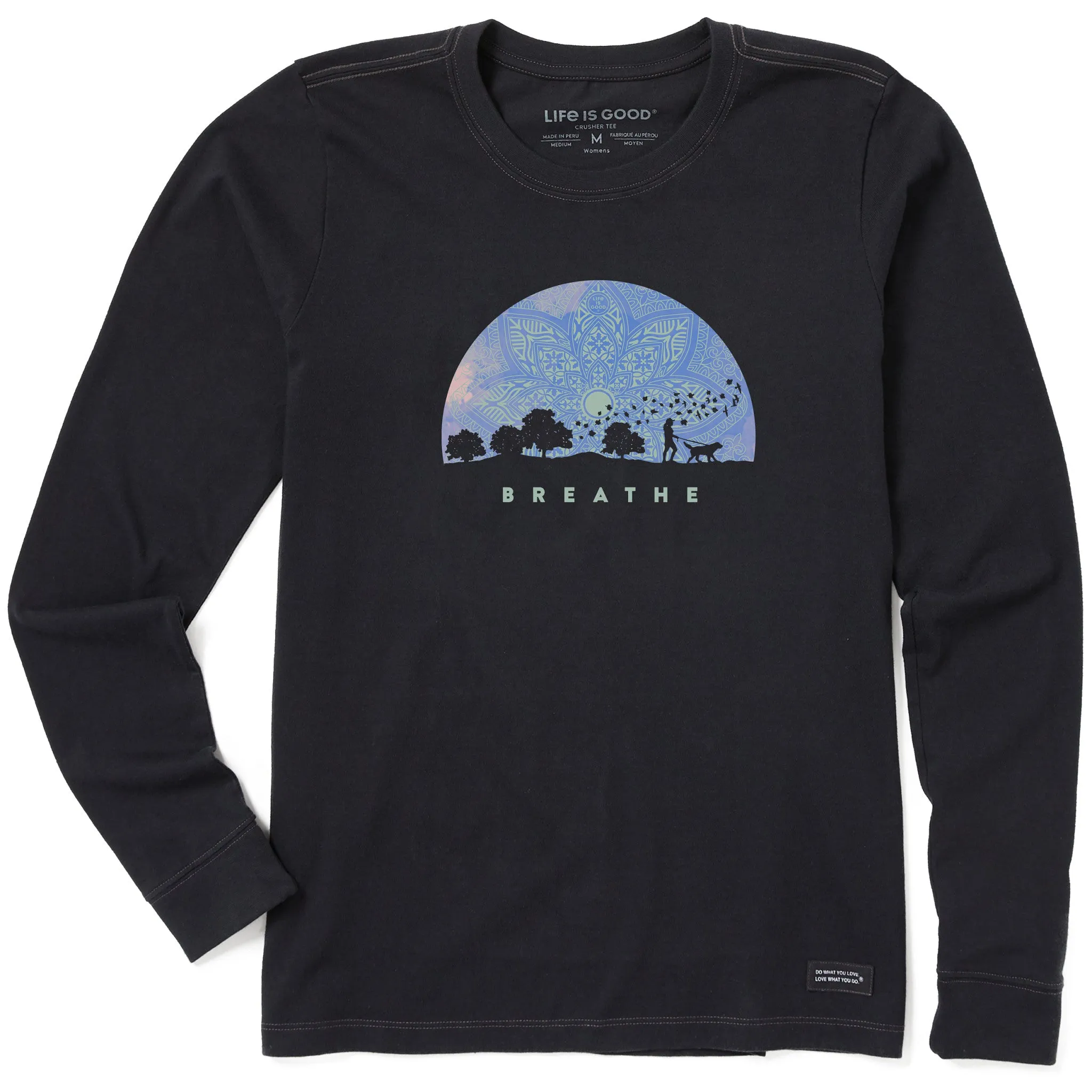 Women's Fall Walk Breathe Long Sleeve Crusher Tee sold by Life is Good product image thumbnail 3