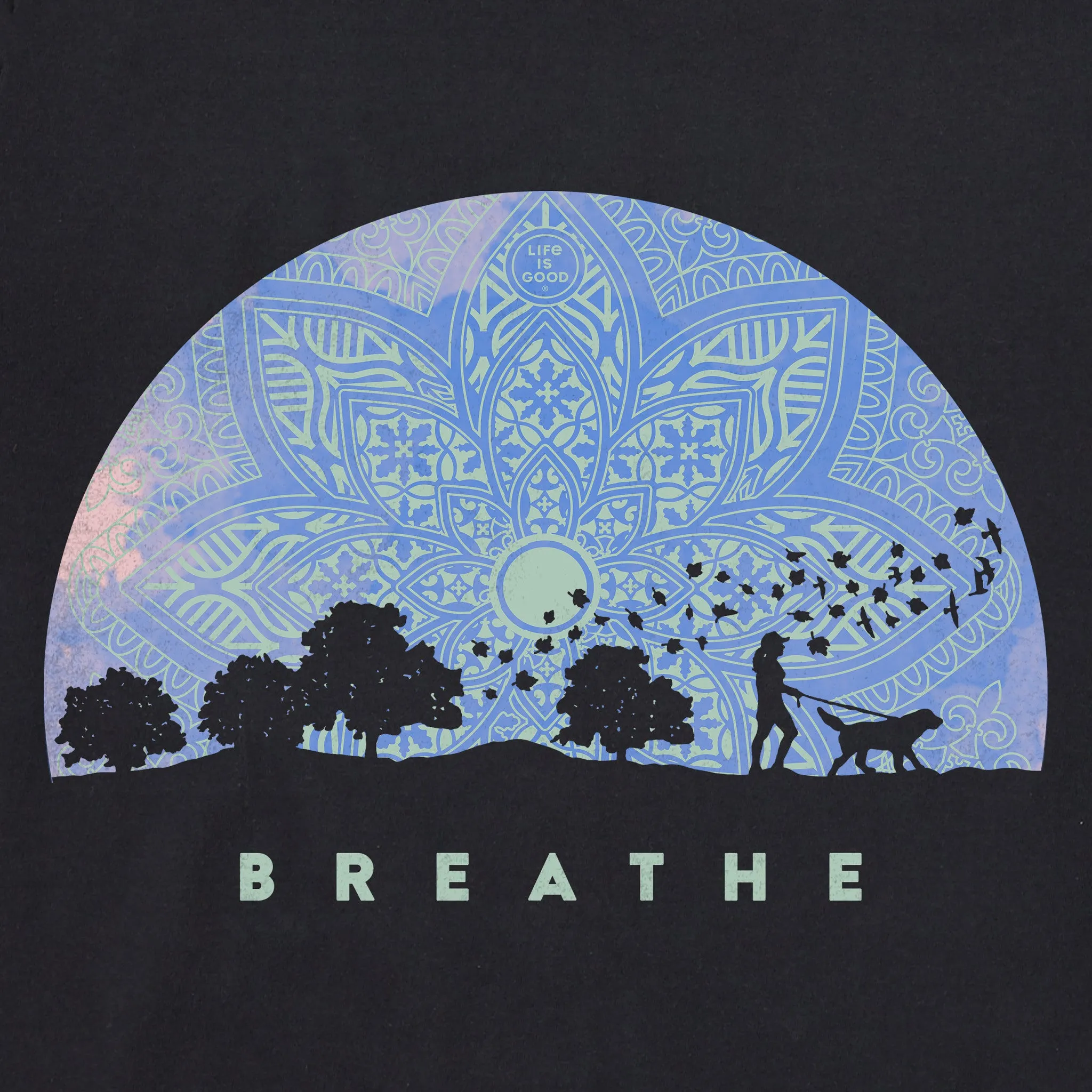 Women's Fall Walk Breathe Long Sleeve Crusher Tee sold by Life is Good product image thumbnail 4