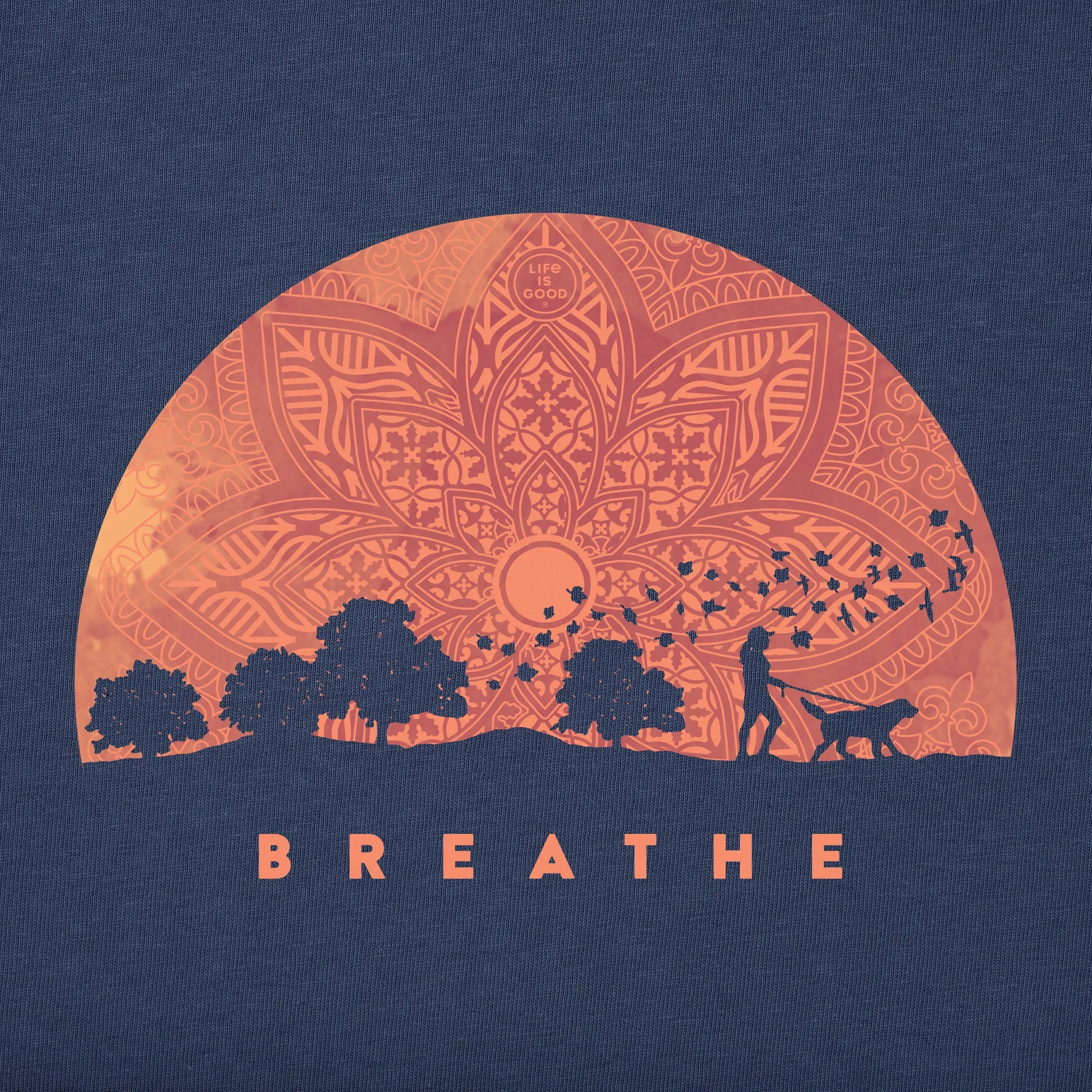 Women's Fall Walk Breathe Long Sleeve Crusher Tee sold by Life is Good product image thumbnail 2