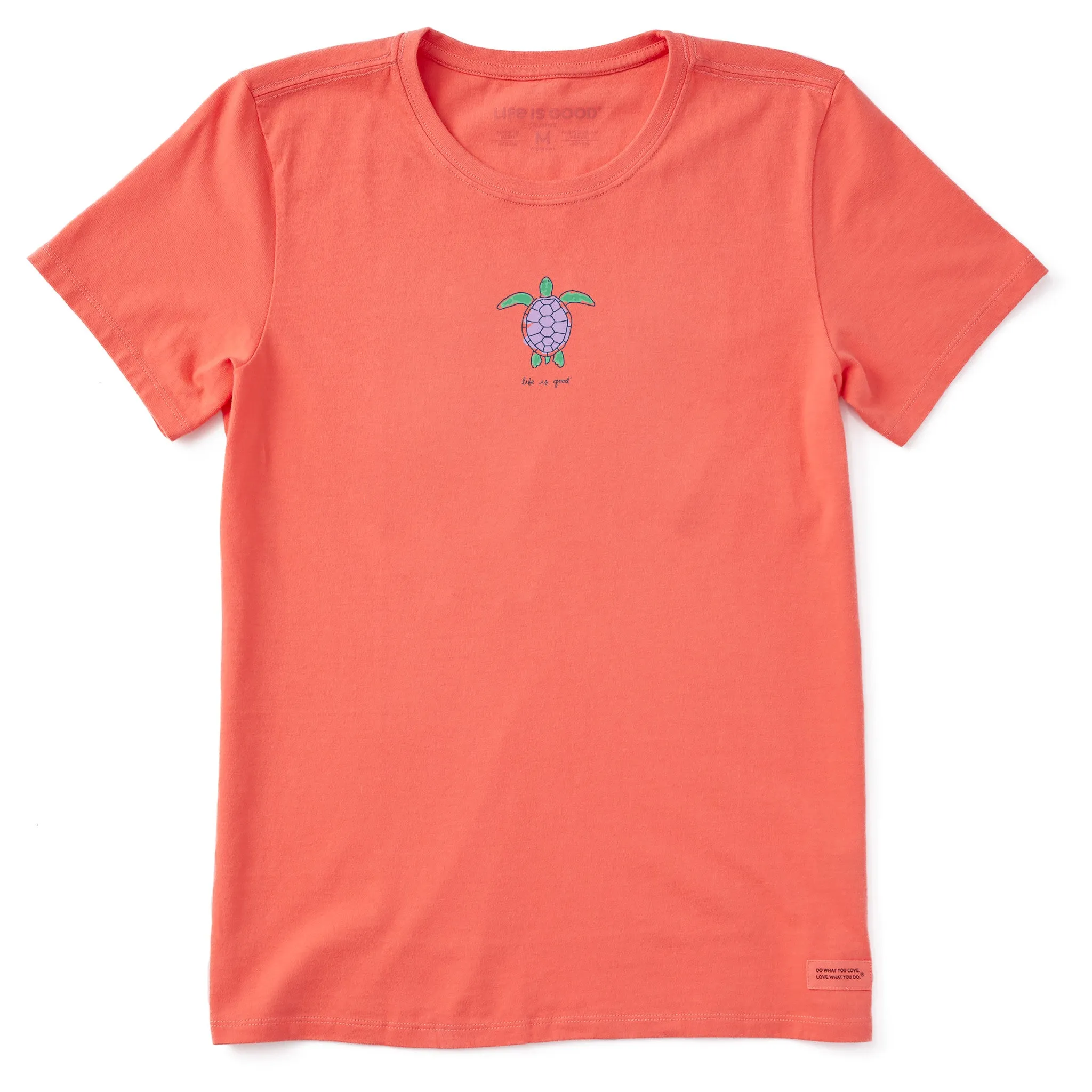 Women's Watercolor Turtle Short Sleeve Tee sold by Life is Good