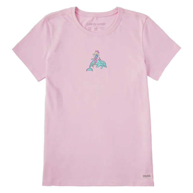 Women's Mini Dolphin Rider Short Sleeve Tee sold by Life is Good