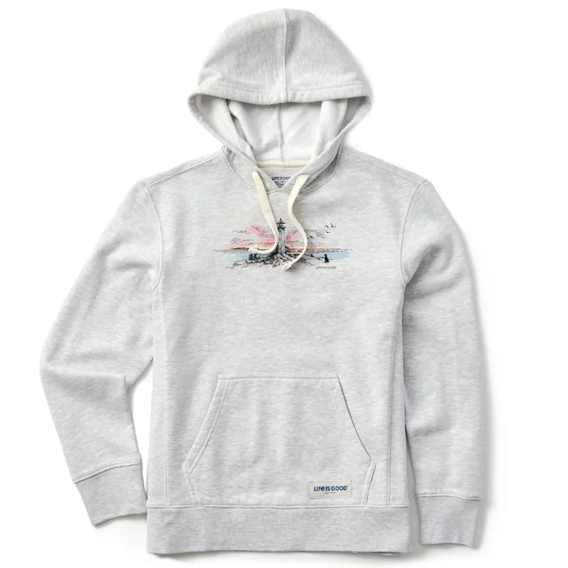 Women's Lighthouse Vista Simply True Fleece Hoodie sold by Life is Good
