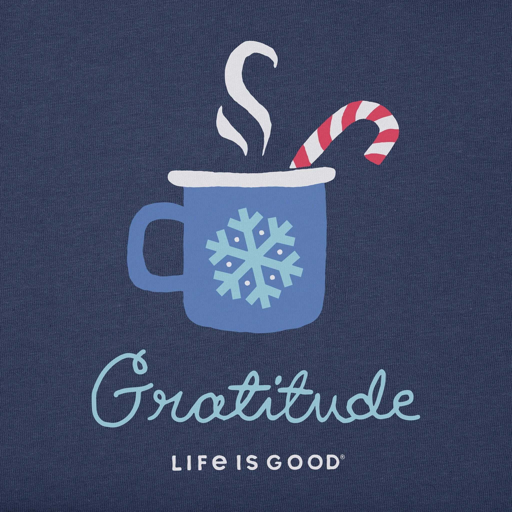 Women's Gratitude Mug Lightweight Sleep Tee sold by Life is Good product image thumbnail 2